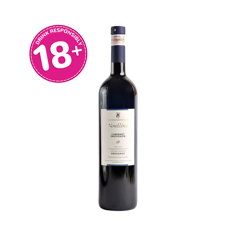 Novellino Secco Cabernet Sauvigon D.O.C. Red Dry Wine 750ml