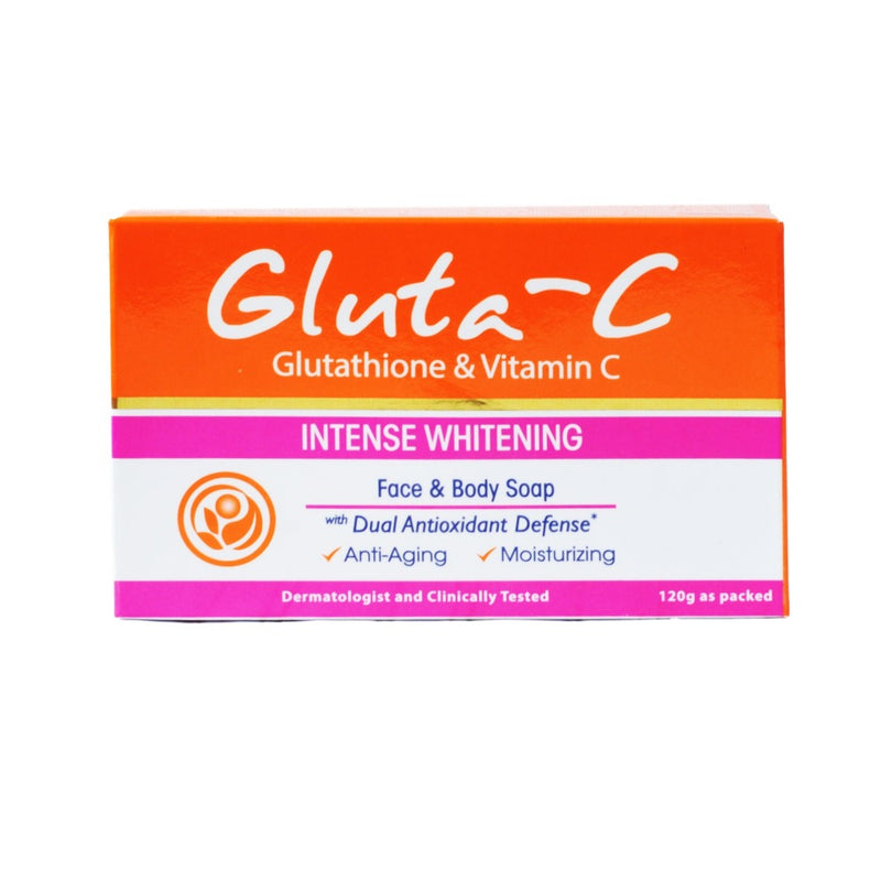Gluta-C Intense Whitening Soap With Dual Antioxidant Defense 120g