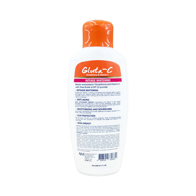 Gluta-C Intense Whitening Body Lotion SPF 25 300ml