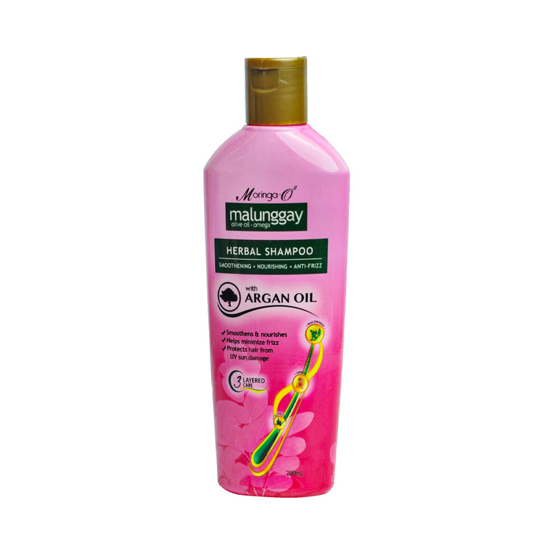Moringa-O2 Anti-Frizz Shampoo With Argan Oil 200ml