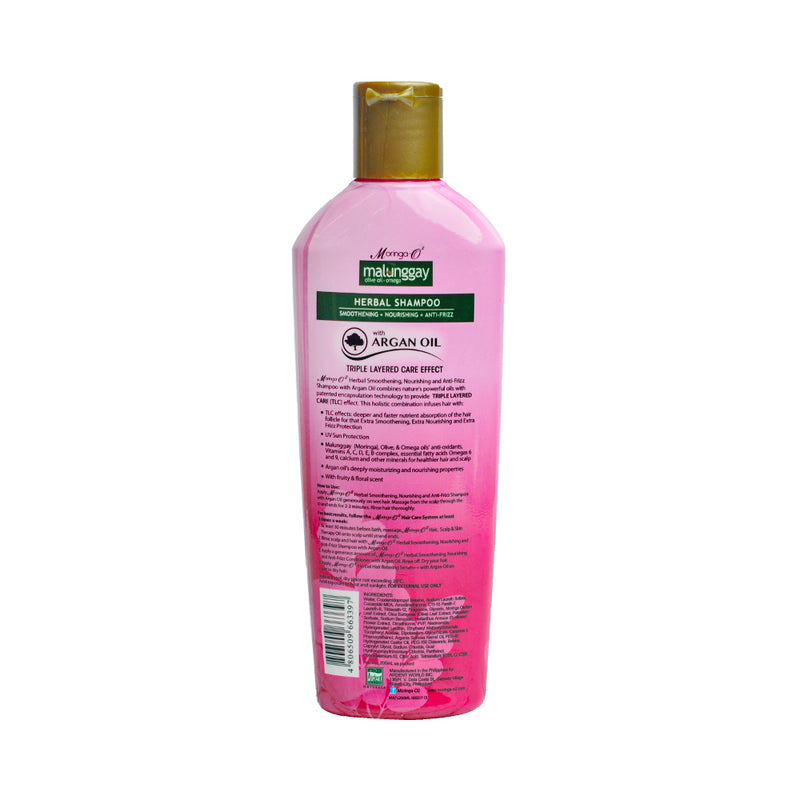 Moringa-O2 Anti-Frizz Shampoo With Argan Oil 200ml