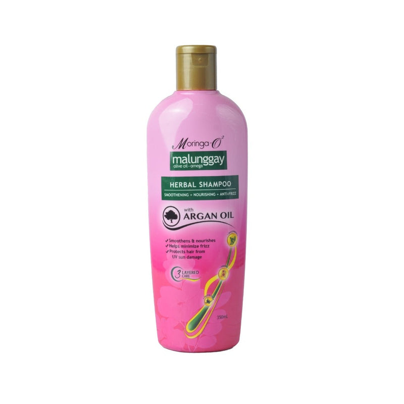 Moringa-O2 Anti-Frizz Shampoo With Argan Oil 350ml