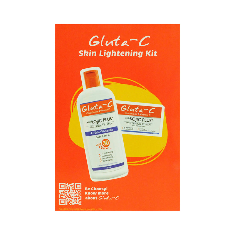 Gluta-C With Kojic Plus Whitening Body Lotion 150ml Free Gluta-C Kojic + Soap 60g