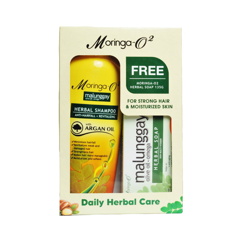 Moringa-O2 Daily Herbal Care Shampoo And Soap