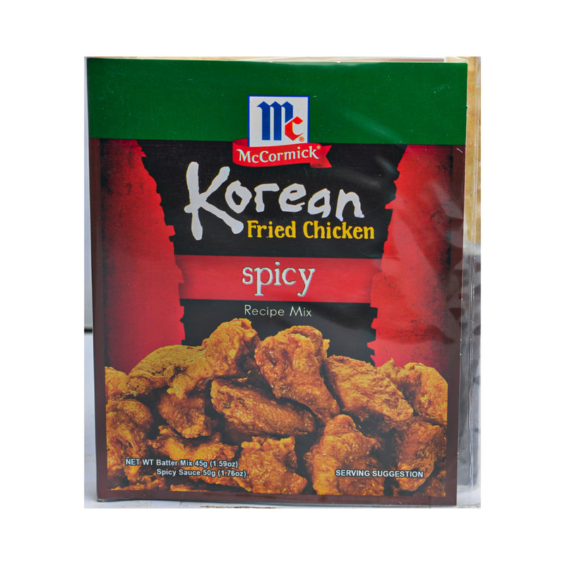 McCormick Korean Fried Chicken Recipe Mix Spicy 95g
