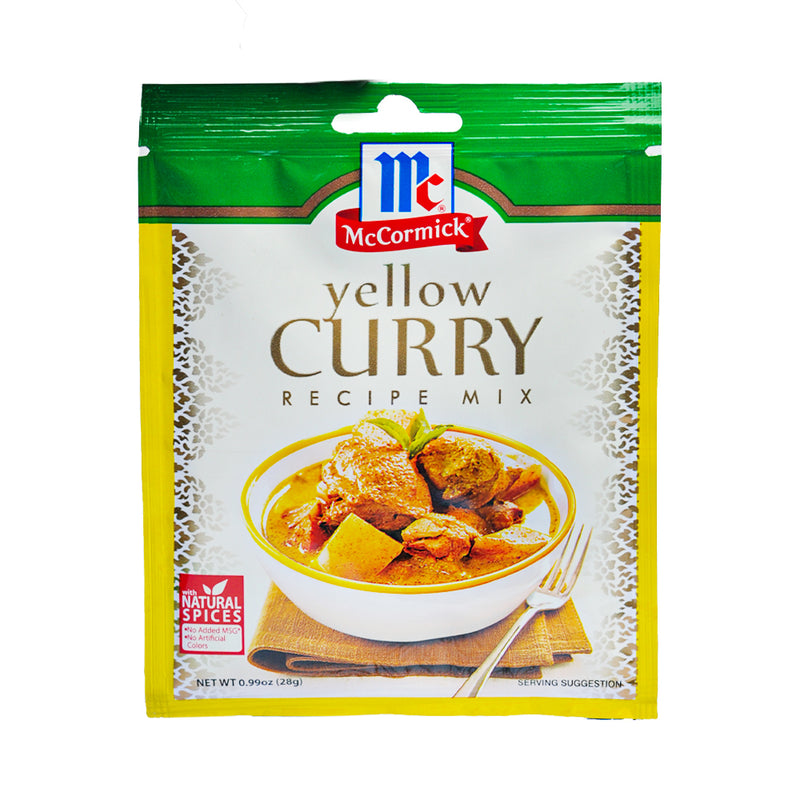 McCormick Recipe Mix Yellow Curry 28g