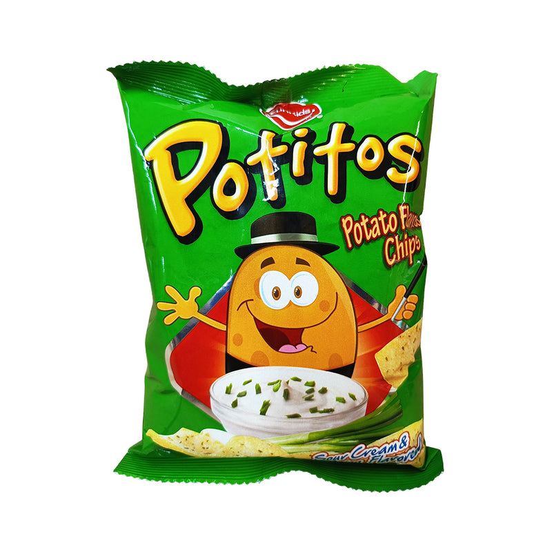 Puresnack Potitos Chips Sour Cream and Onion 60g