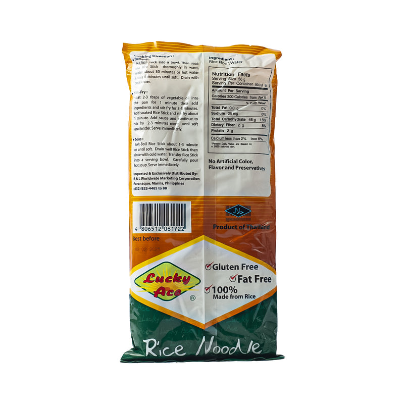 Lucky Ace Rice Stick Noodle Large 375g