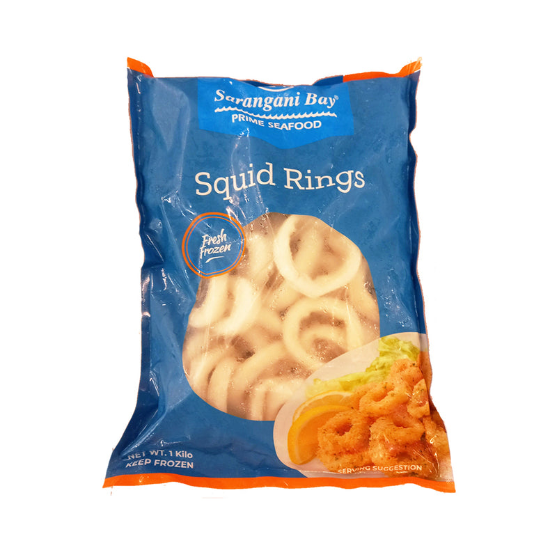 Sarangani Bay Frozen Squid Rings 1kg