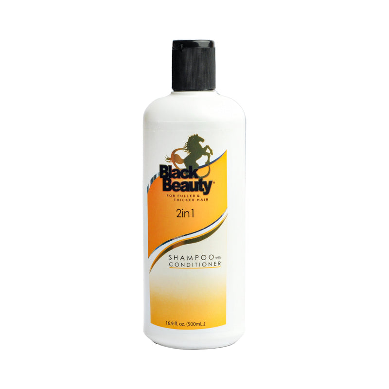 Black Beauty 2 in 1 Shampoo With Conditioner 500ml