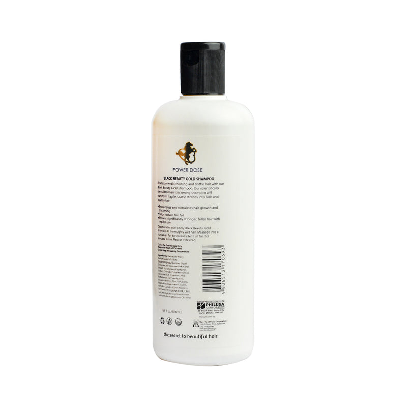 Black Beauty Gold Shampoo 500ml