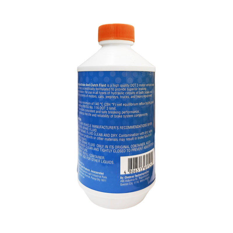 Mototek Brake And Clutch Fluid DOT 3 250ml