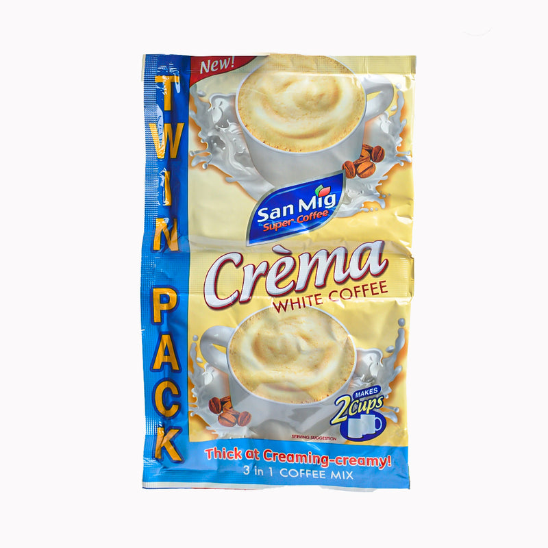 San Mig Crema White Coffee Twin Pack 44g