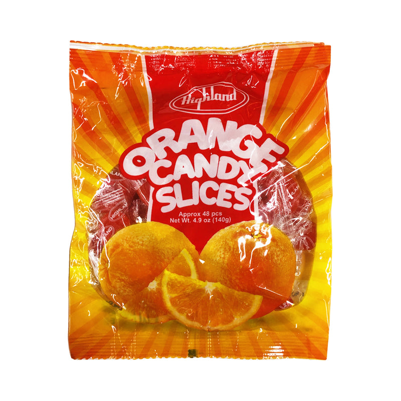 Highland Orange Sliced Candy 48's