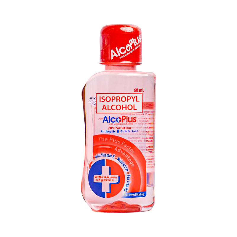 Alcoplus 70% Isopropyl Alcohol 60ml