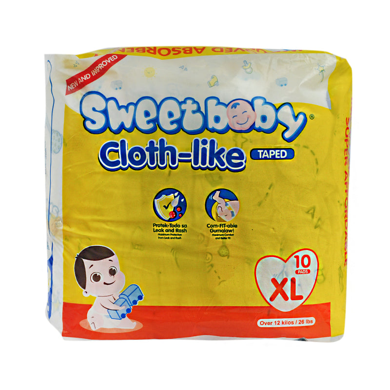 Sweet Baby Diapers Extra Large 10's