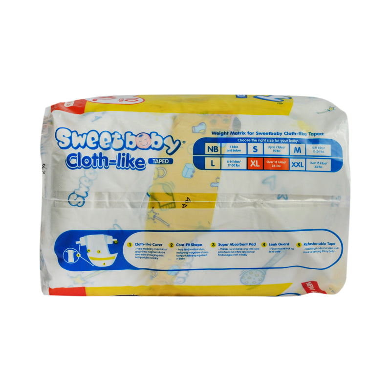 Sweet Baby Diapers Extra Large 10's