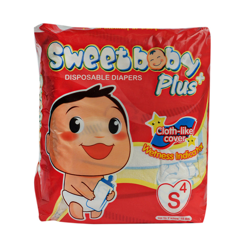 Sweet Baby Diaper Plus Mini Pack Small 4 Pads