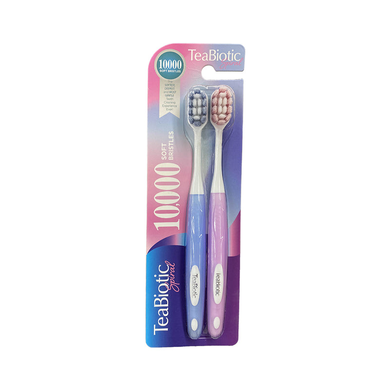 Teabiotic Spiral Toothbrush 2's