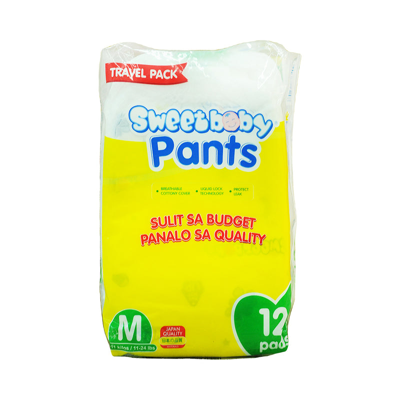 Sweet Baby Regular Diaper Pants Medium 12's