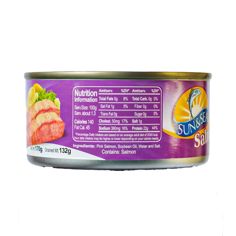 Sun & Sea Salmon In Oil 170g