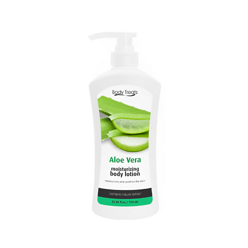 Body Treats Aloe Vera Moisturizing Body Lotion 750ml