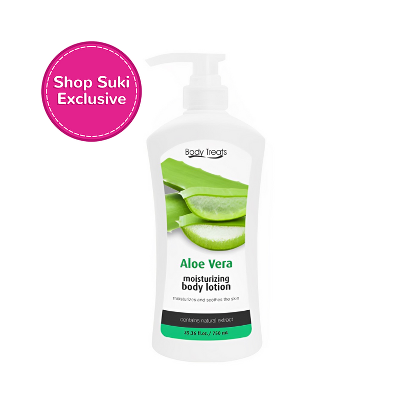 Body Treats Aloe Vera Moisturizing Body Lotion 750ml