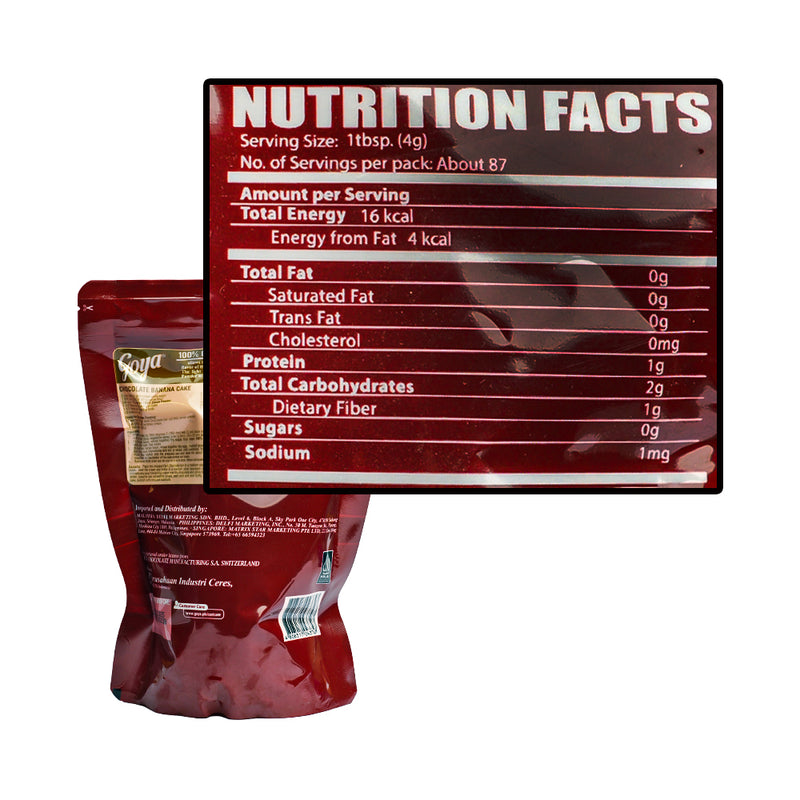 Qoya Powder Goya 100% Natural Cocoa Powder For Baking 454g