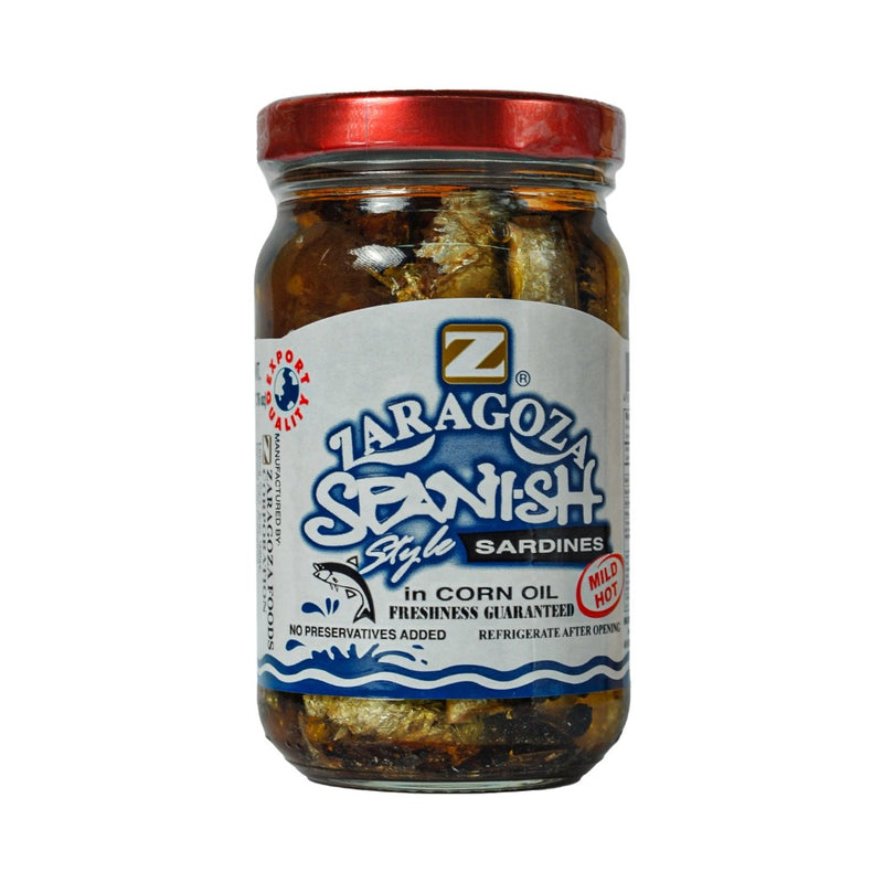 Zaragoza Spanish Style Sardines In Corn Oil Mild Hot 220g