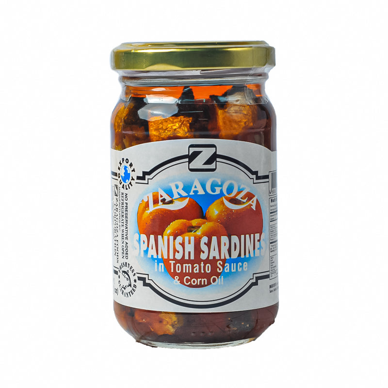 Zaragoza Spanish Sardines In Tomato Sauce 220g