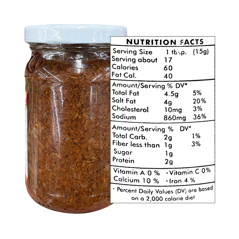 Zaragoza Ginisang Bagoong In Vegetable Oil Hot And Spicy 240g