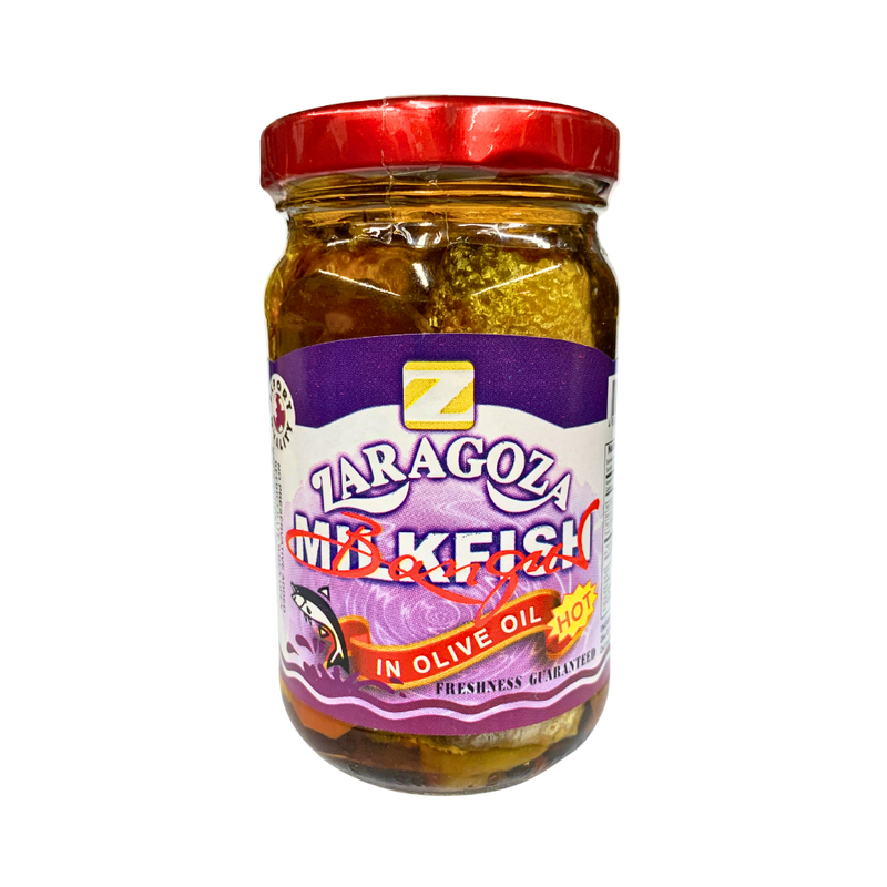 Zaragoza Boneless Bangus (Milkfish) In Olive Oil Hot 220g