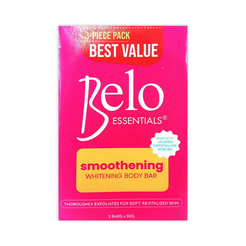 Belo Smoothening And Whitening Body Bar 90g x 3's