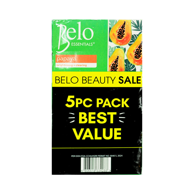 Belo Papaya Soap 65g x 5's