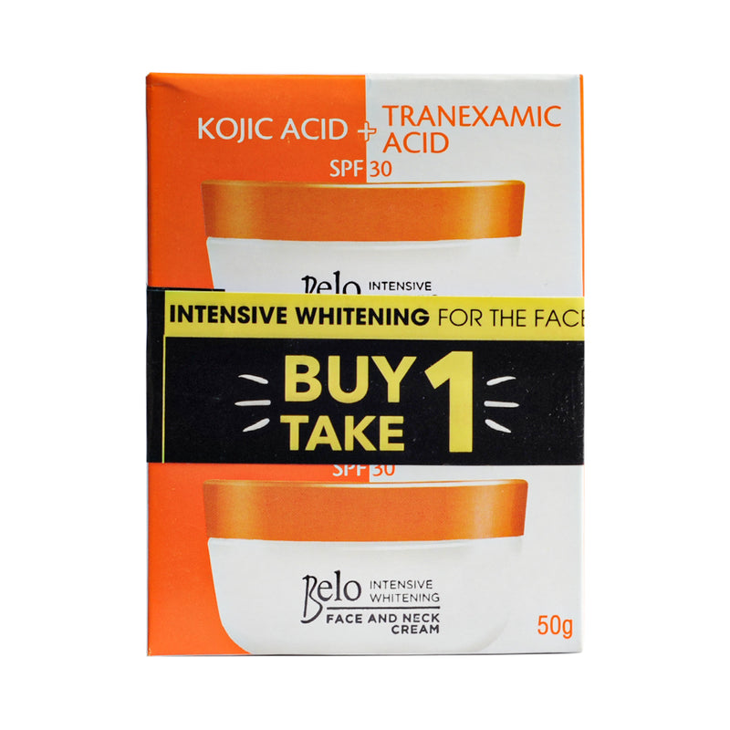 Belo Intensive Whitening Face And Neck Cream 50g x 2's