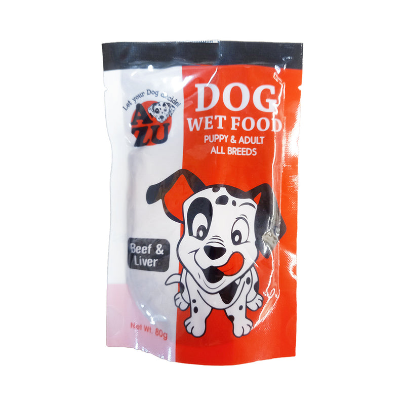 Azu Wet Food Beef And Liver 80g