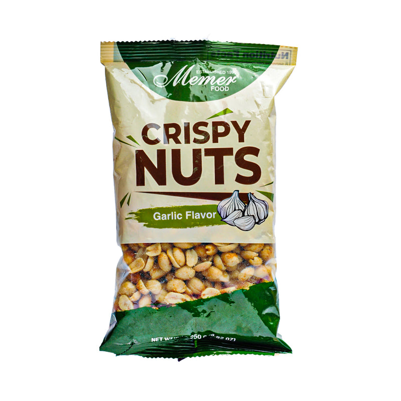 Memer Crispy Nuts Garlic 250g