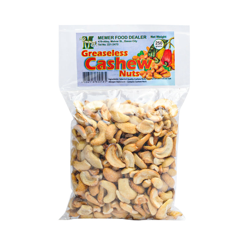 Memer Cashew Nuts Greaseless 250g