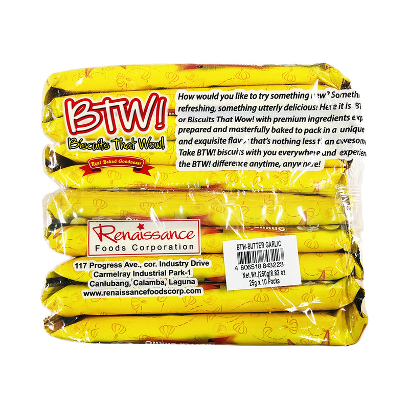 Biscuits That Wow! Butter Garlic 28g x 10's