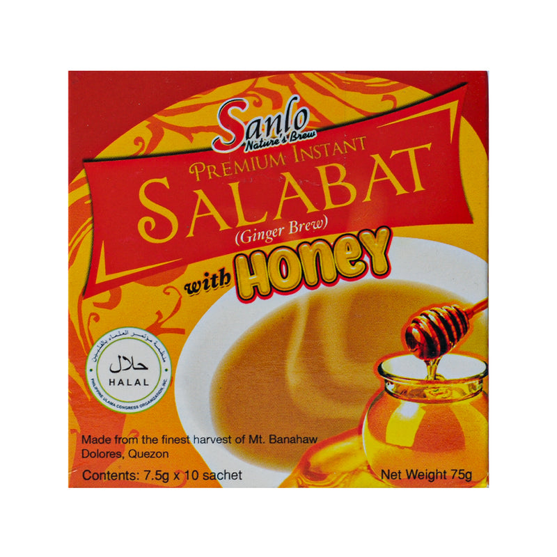 Sanlo Premium Instant Salabat With Honey 7.5g x 10's