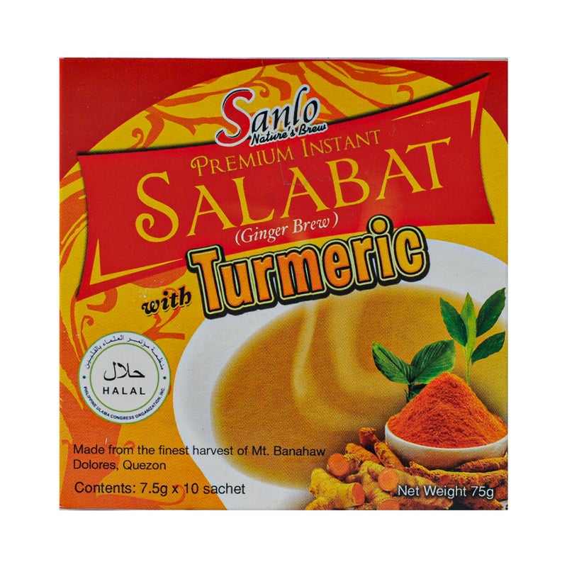 Sanlo Premium Instant Salabat With Turmeric 7.5g x 10's
