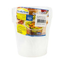 Ready-Wrap Clear Lid and Clear Container S25 5's