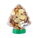 Coco Golden Chocolate Coin Christmas Tree Jar 200's