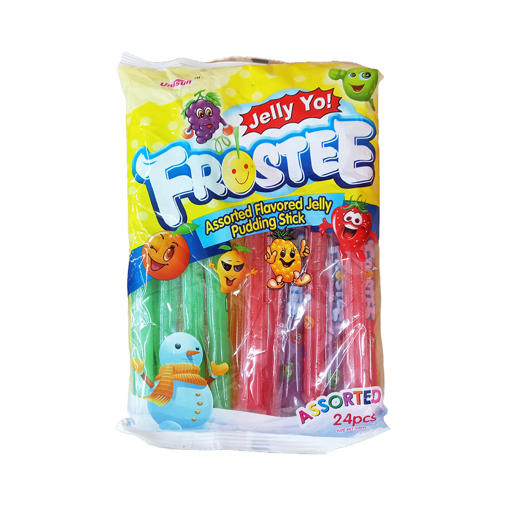 Poding Stick Frostee Fruity Pudding Stick Assorted 24's