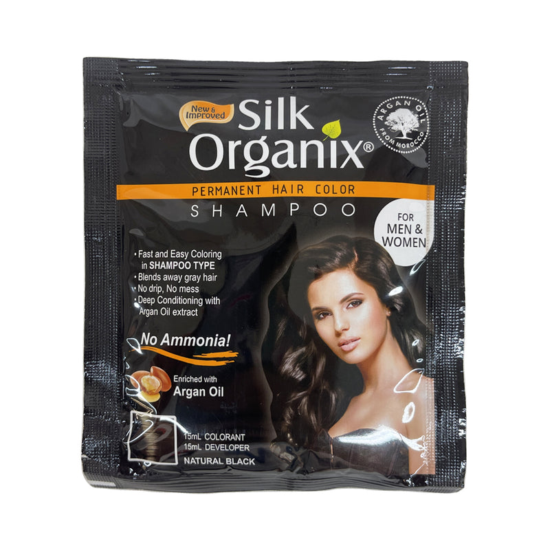 Silk Organix Argan Hair Color Shampoo 30ml