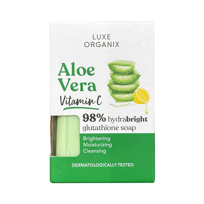 Luxe Organix Aloe Vera Vitamin C Glutathione Soap 135g