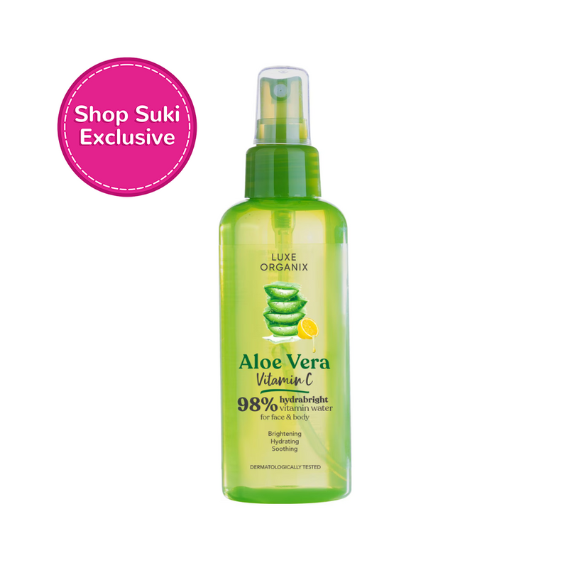 Luxe Organix 98% Aloe Vera Vitamin C hydrabright Vitamin Water 150ml