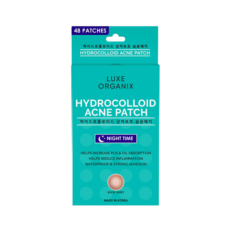 Luxe Organix Hydrocolloid Acne Spot Patch Night 48's