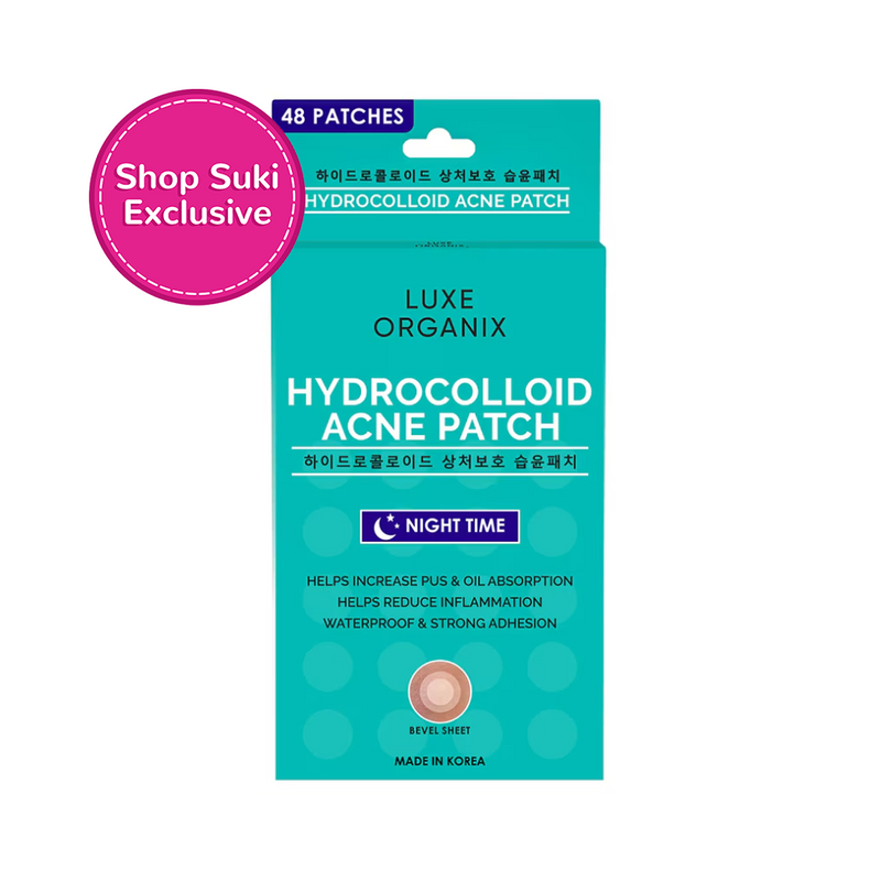 Luxe Organix Hydrocolloid Acne Spot Patch Night 48's