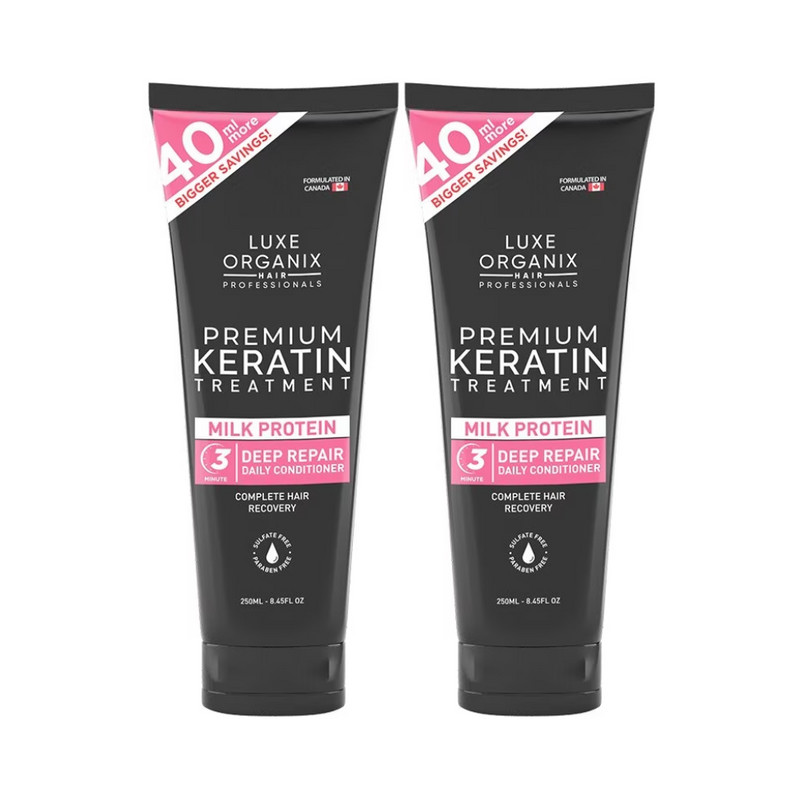 Luxe Organix Keratin Milk Protein 210ml x 2's